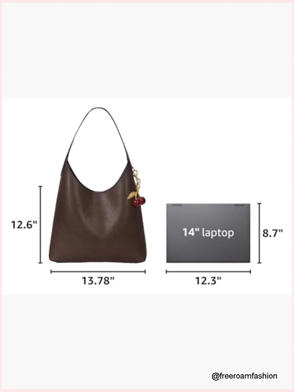 Faux Suede Hobo Bag Vegan Leather Shoulder Tote Medium Slouchy Handbag